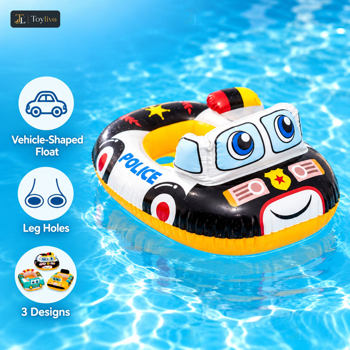 Intex Pool Cruiser Kiddie Float – features