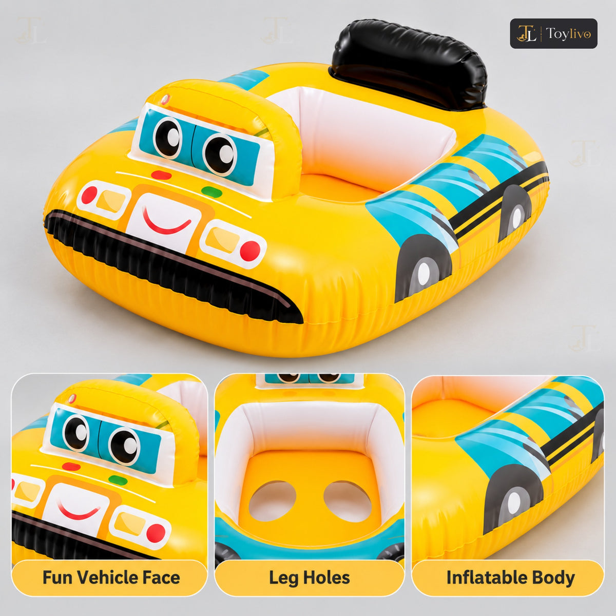 Intex Pool Cruiser Kiddie Float – features
