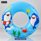 Printed Swimming Ring for Kids (70 cm) – blue shark