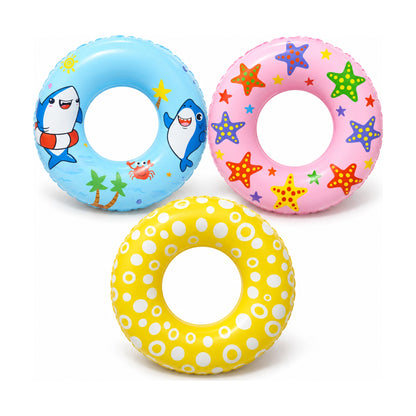 Printed Swimming Ring for Kids (80 cm) – all colours