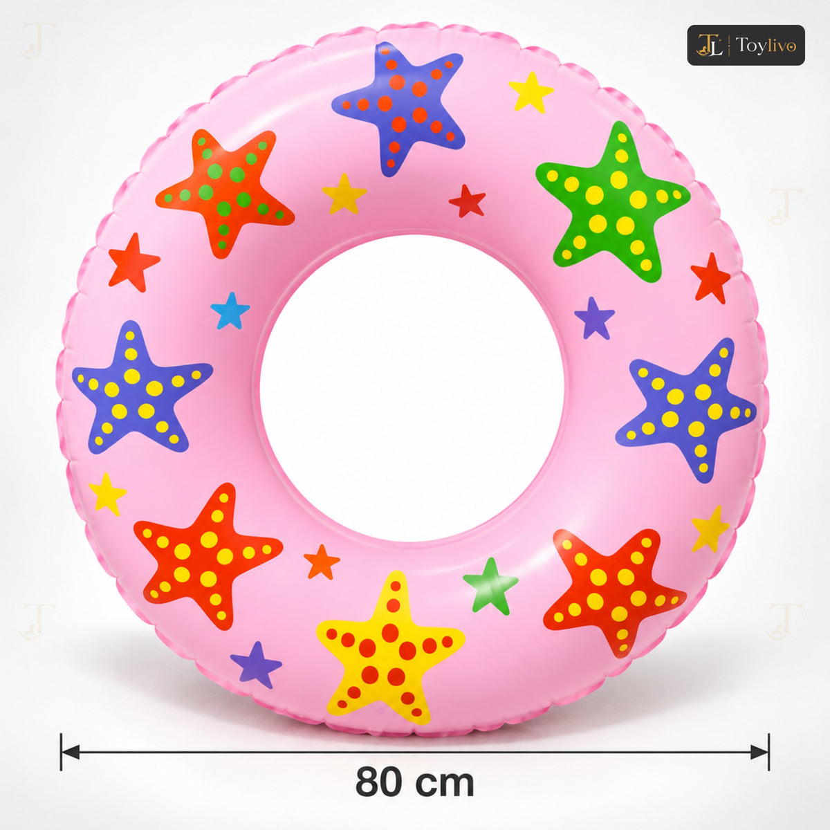 Printed Swimming Ring for Kids (80 cm) – features