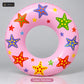 Printed Swimming Ring for Kids (80 cm) – pink stars