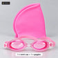 Silicone Swim Cap & Goggles Set – features