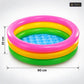 3-Ring Inflatable Baby Pool (90 cm) – features
