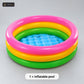 3-Ring Inflatable Baby Pool (90 cm) – features