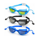 Mirror Coated Swimming Goggles – all colours
