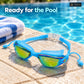 Mirror Coated Swimming Goggles – features