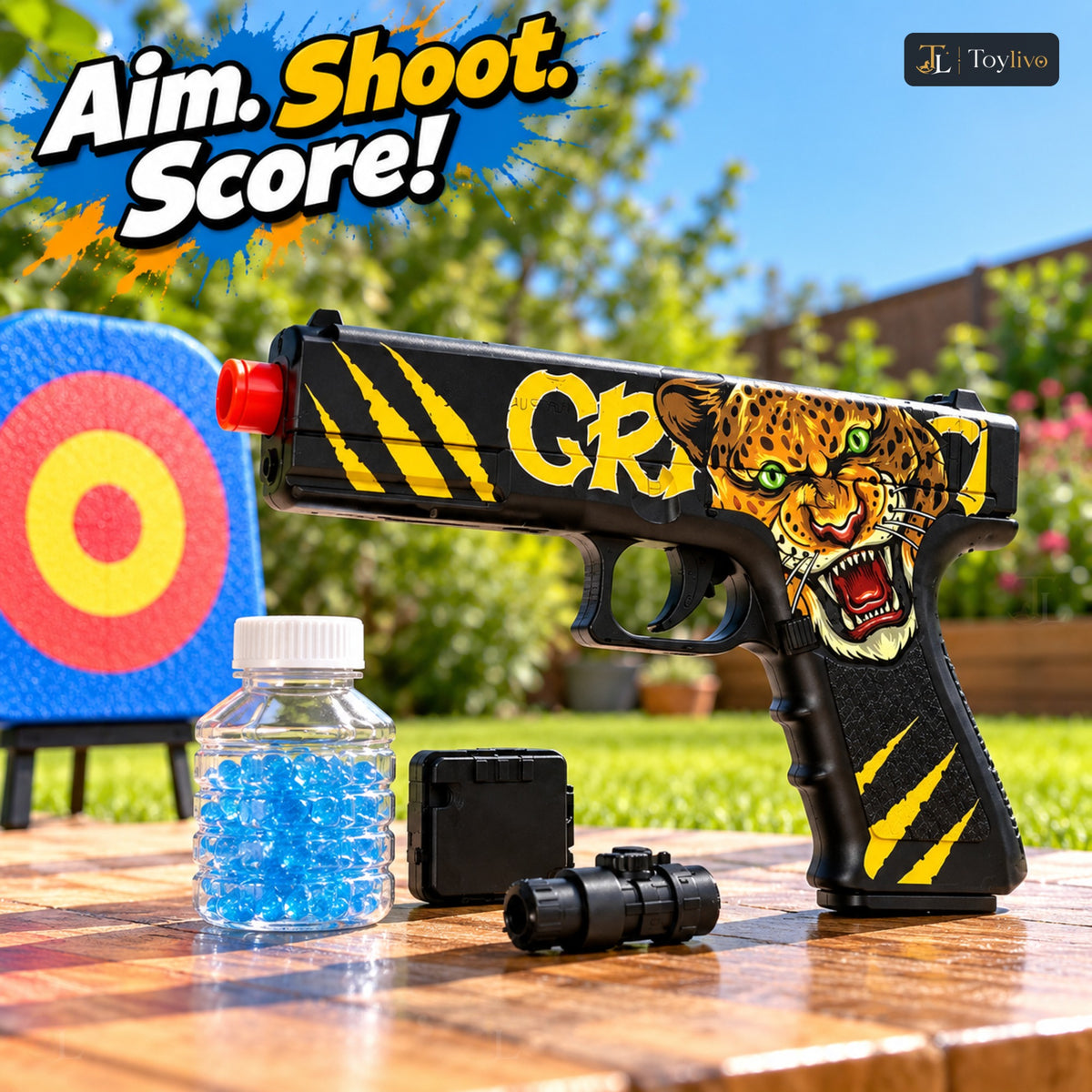 Fashion Action Gel Blaster Toy Pistol – features