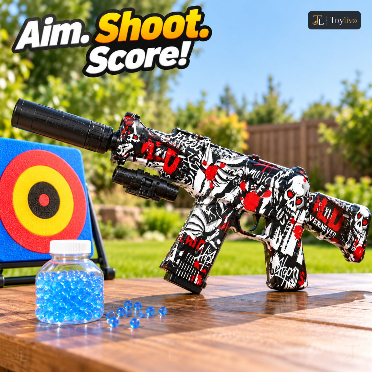Fashion Action Gel Blaster Toy Gun – features