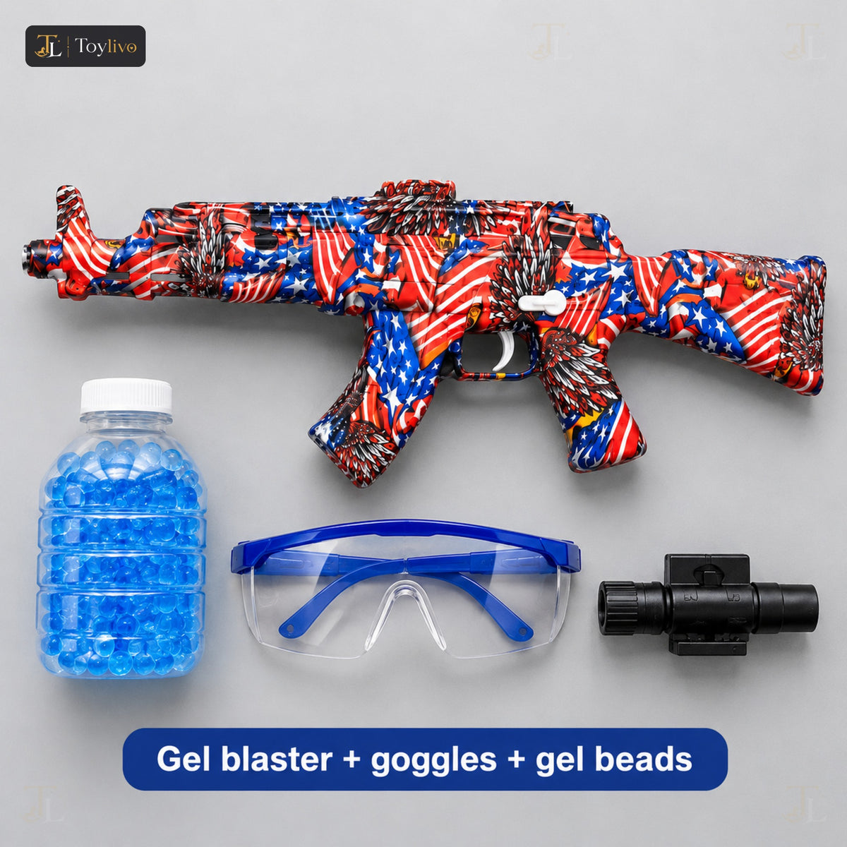 Fashion Action Gel Blaster Toy Gun (Electric) – features