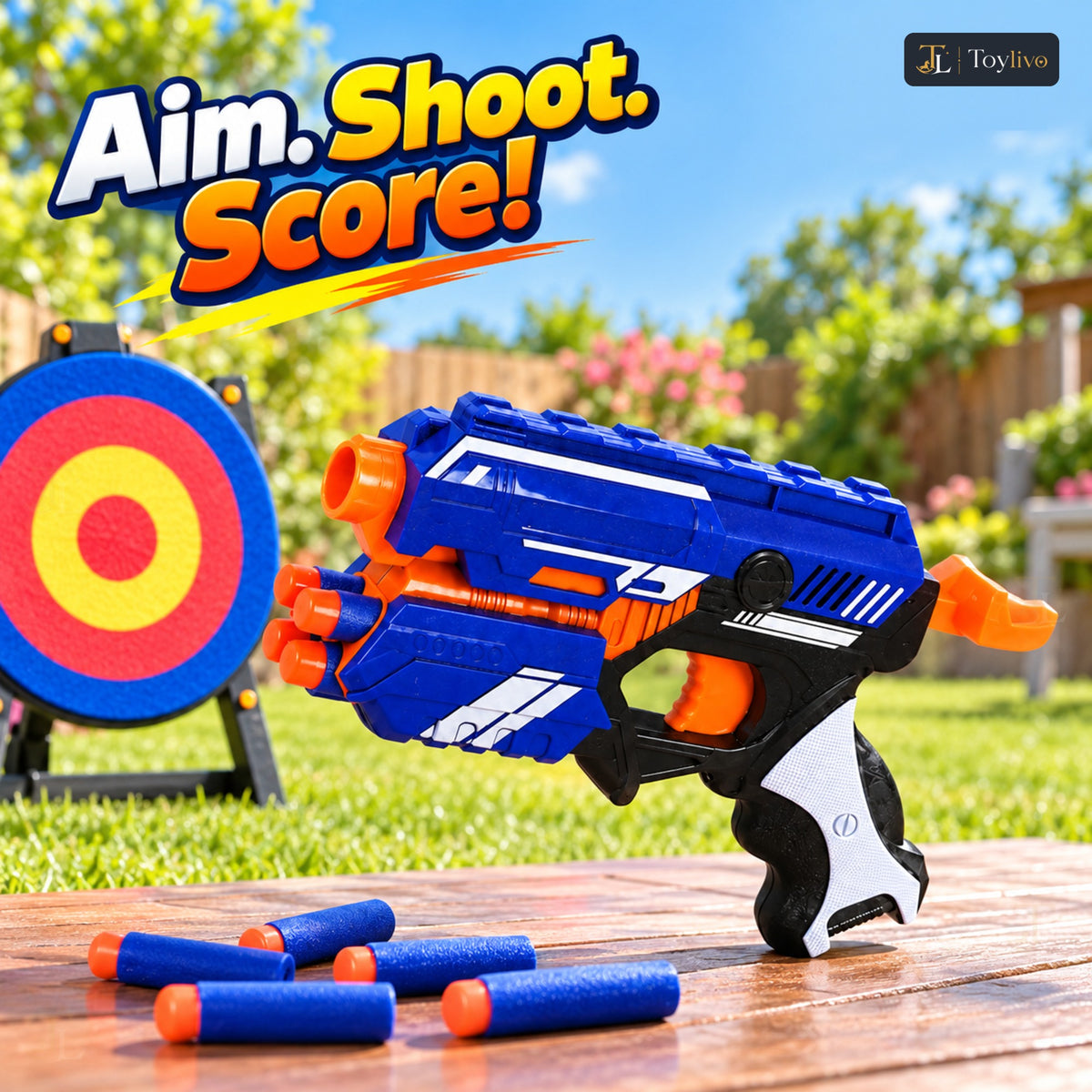 Air Blaze Storm Manual Soft Bullet Gun – features