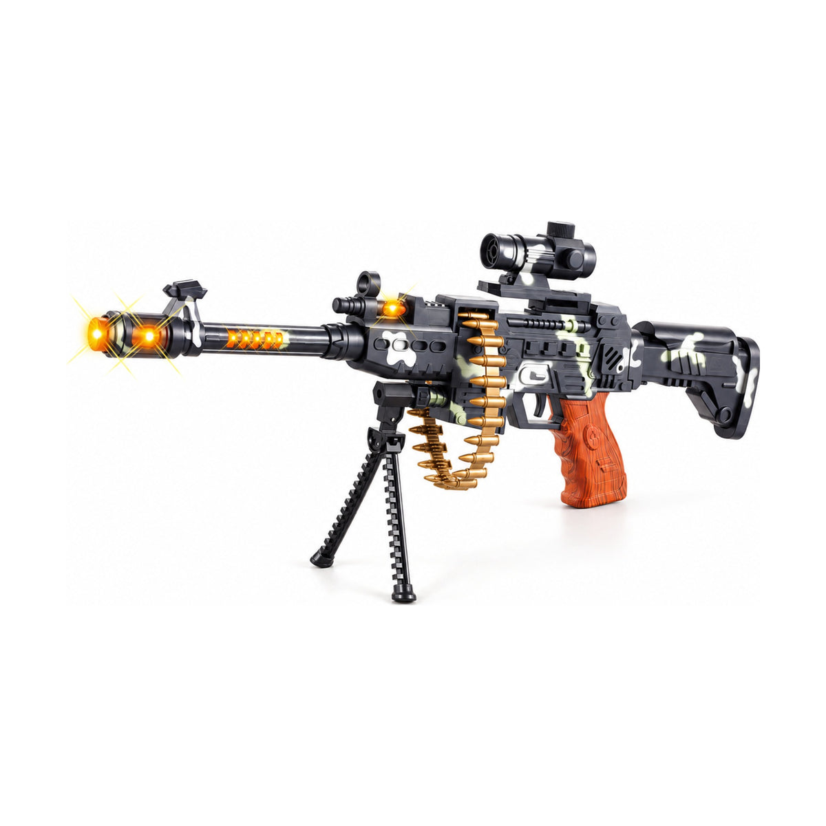 Toy Machine Gun with Lights & Sound – all colours