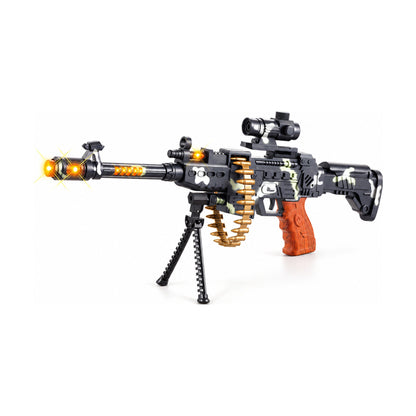 Toy Machine Gun with Lights & Sound – all colours