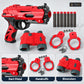 Police Toy Gun Set with Handcuffs & Binoculars – features