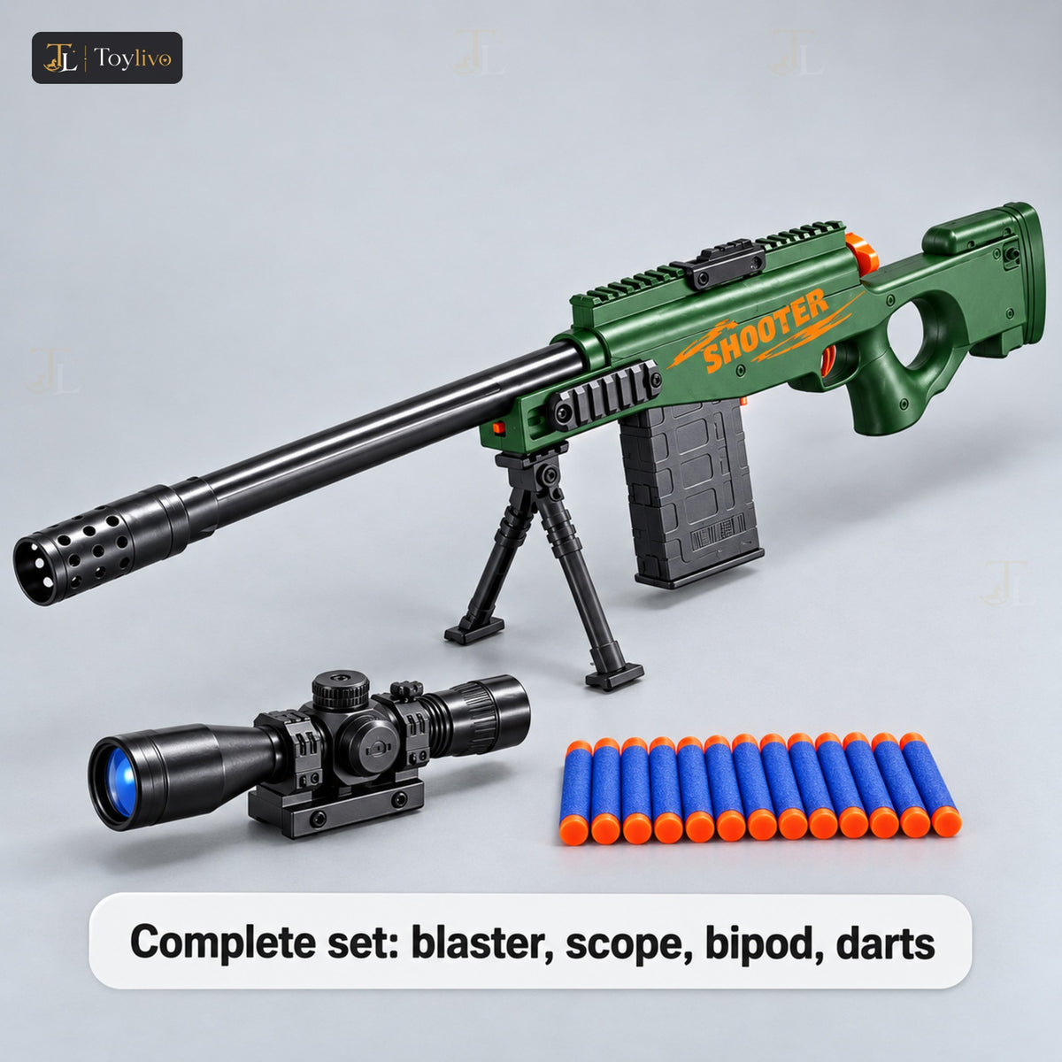 AWM Soft Air Gun Sniper Toy (83 cm) - Lc32 – features
