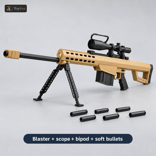 Barrett M82A1 Toy Sniper Shooting Game – all colours