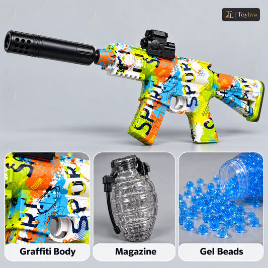Assault Rifle Gel Blaster Toy Gun – features