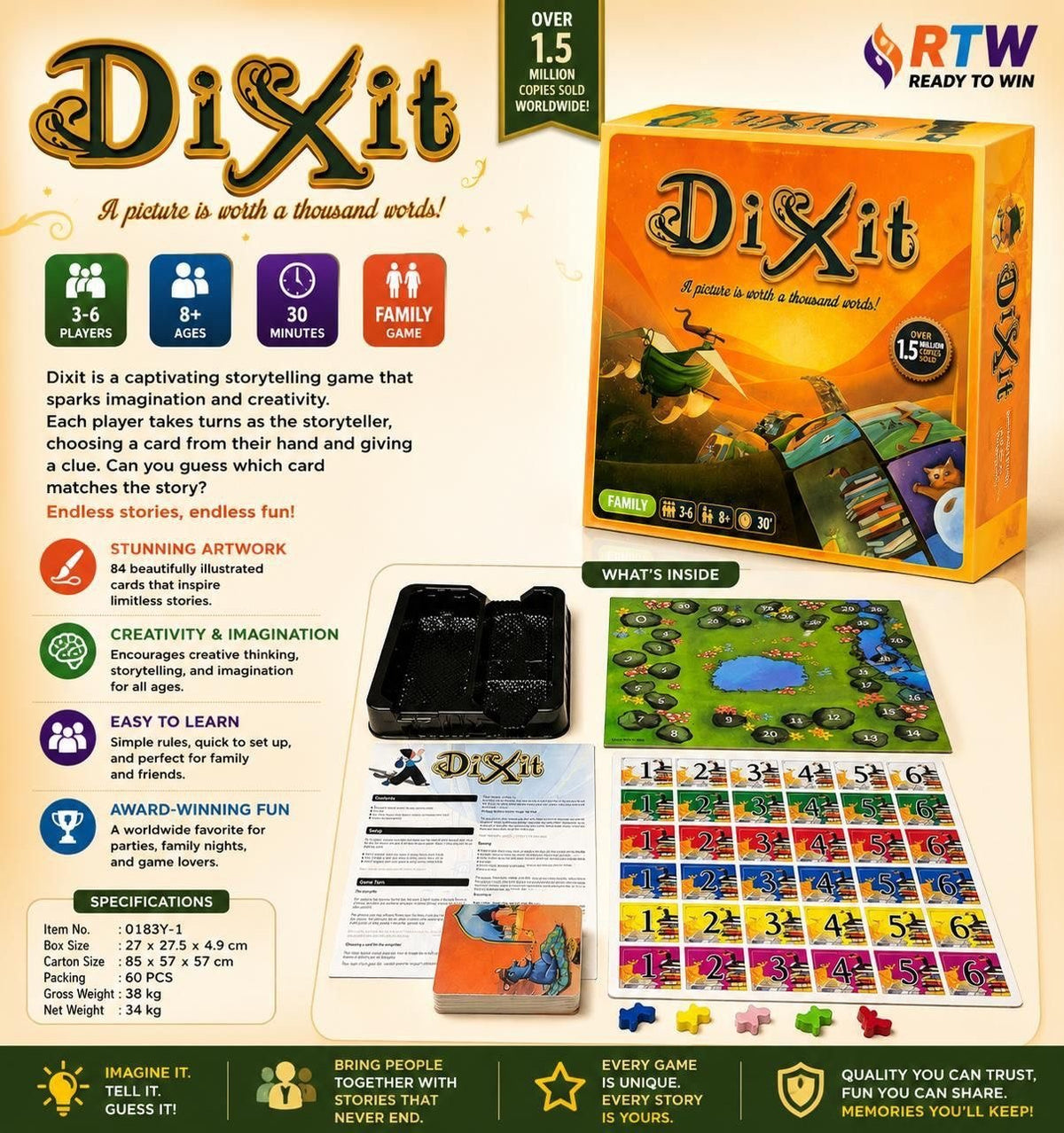 Dixit Storytelling Board Game