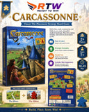 Carcassonne Tile-Placement Strategy Board Game