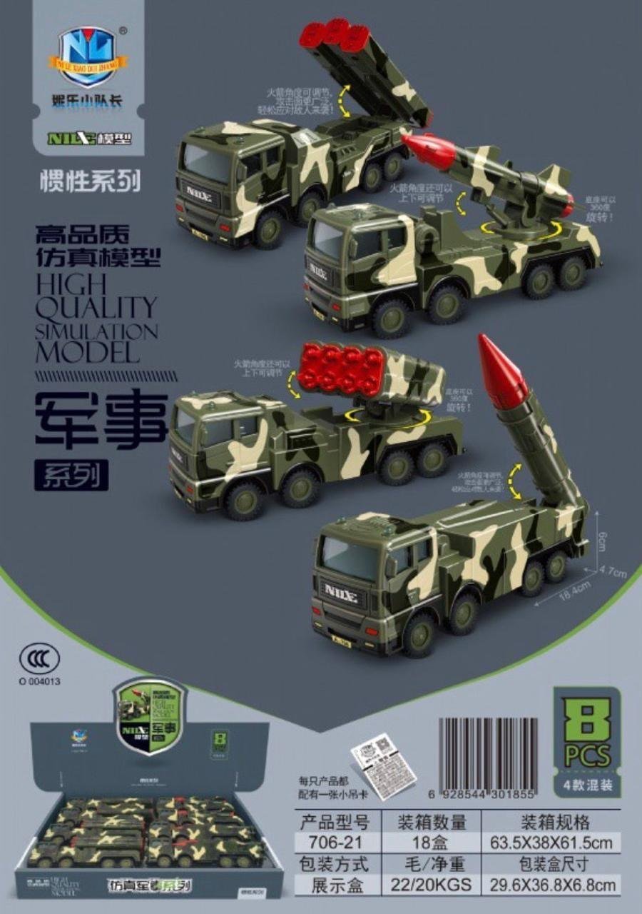 Military Missile Launcher Truck Model