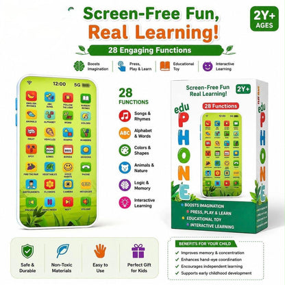 Edu Phone Learning Toy (28 Functions) - Adu Phone 28