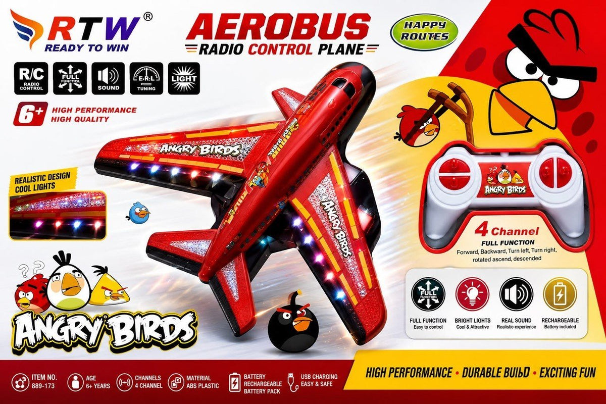 RC Aerobus Plane Car (Angry Birds)
