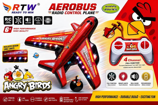RC Aerobus Plane Car (Angry Birds)