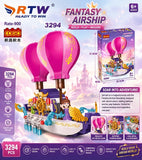 Fantasy Airship Building Block Set (3294 Pcs)
