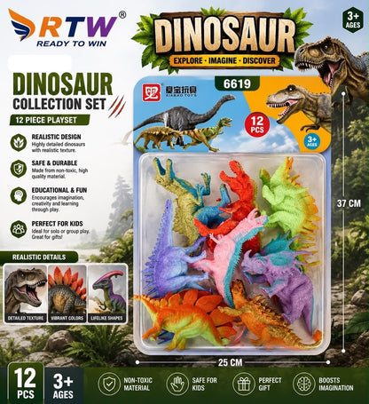 Dinosaur Collection Set (12 Pcs)