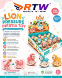 Lion Press & Go Pressure Inertia Toy