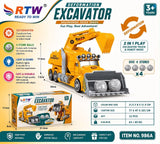 Deformation Excavator Robot Toy