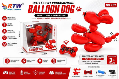 Intelligent Programming RC Balloon Dog Robot