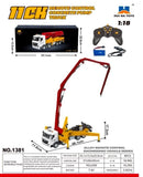 1:18 11CH RC Concrete Pump Truck (Alloy)