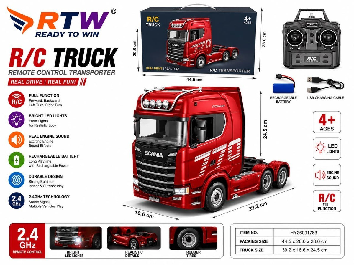 RC Truck Head Transporter