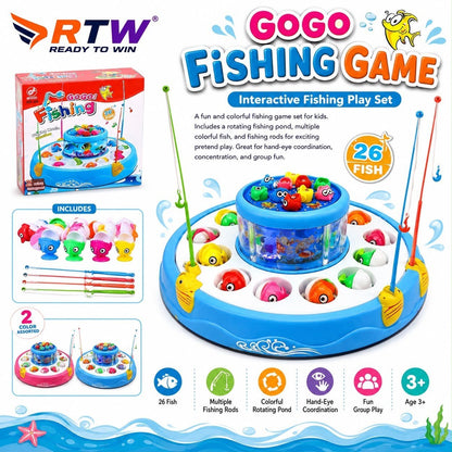 GoGo Fishing Game with Music (26 Fish)