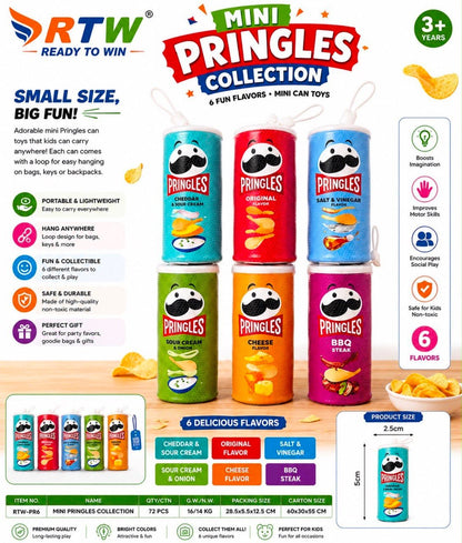 Mini Chips Can Squishy Collection