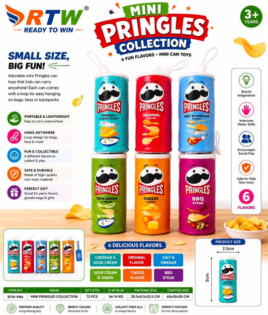 Mini Chips Can Squishy Collection