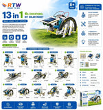13-in-1 Educational Solar Robot Kit