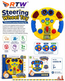 Steering Wheel Driving Toy with Lights & Sounds