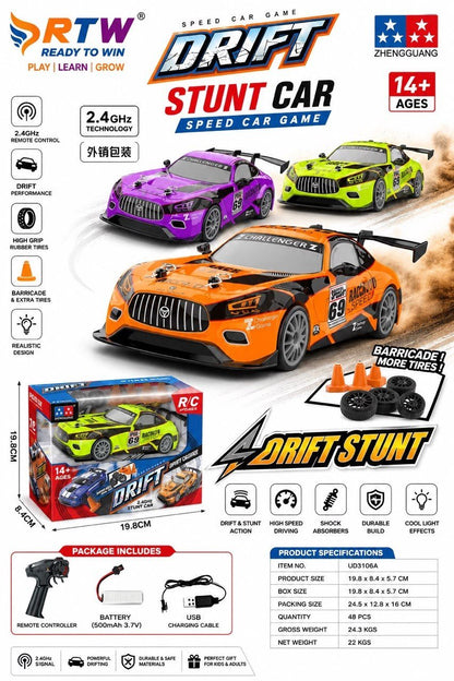 2.4GHz RC Drift Stunt Racing Car - Ud3106a