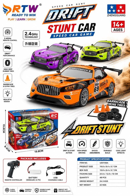 2.4GHz RC Drift Stunt Racing Car - Ud3106a
