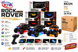 1:16 RC Rock Rover Monster Truck with Lights