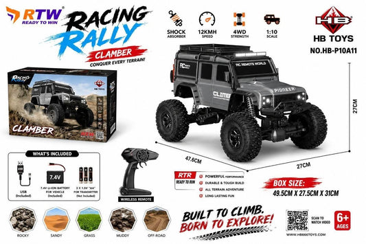 RC Racing Rally Climber Jeep