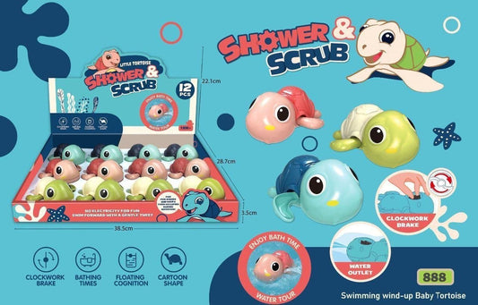 Swimming Duck Wind-Up Bath Toy