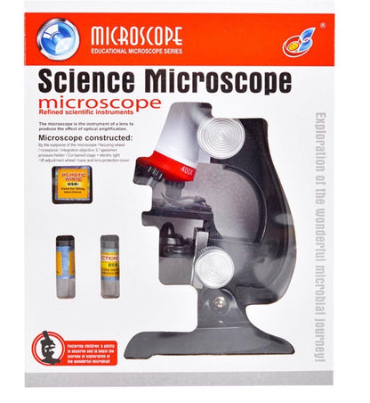 Science Microscope Educational Kit for Kids