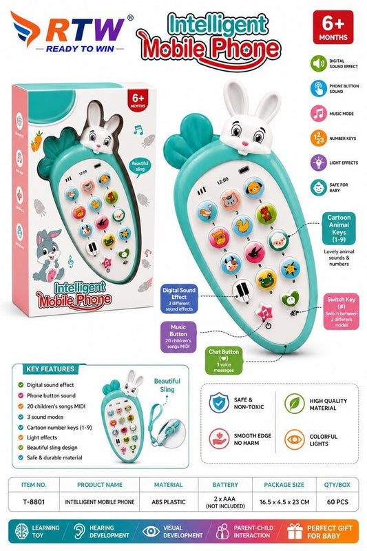 Intelligent Musical Mobile Phone Toy for Babies