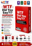 WTF Did You Say?! Party Card Game (18+) - 0162b-3