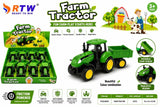 Farm Tractor with Trailer Toy - 668-10