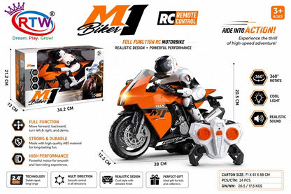 RC M1 Motorbike with Rider