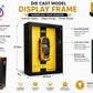 1:32 Die-Cast Model Car with Display Frame - Yellow